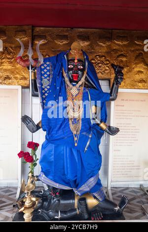 God, Gods, interior, Hindu temple, holy lake, Grand Bassin, Ganga Talao, Indian Ocean, island, Mauritius, Africa, Gott, Götter, Innenbereich, Hindu Te Stock Photo