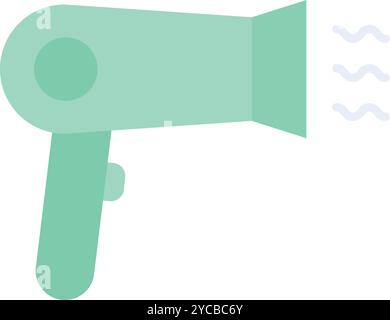 Hairdryer icon vector image. Suitable for mobile application web application and print media. Stock Vector