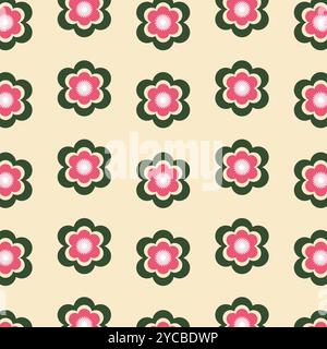 Floral Seamless Vector Pattern for Fabric, Textile, and Wallpaper Design. Stock Vector