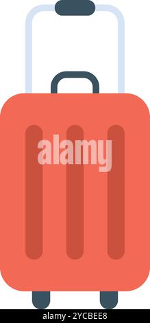 Luggage icon vector image. Suitable for mobile application web application and print media. Stock Vector