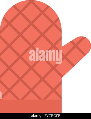 Mitts icon vector image. Suitable for mobile application web application and print media. Stock Vector