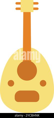 Oud icon vector image. Suitable for mobile application web application and print media. Stock Vector
