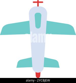 Plane icon vector image. Suitable for mobile application web application and print media. Stock Vector