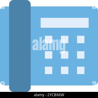 Telephone icon vector image. Suitable for mobile application web application and print media. Stock Vector