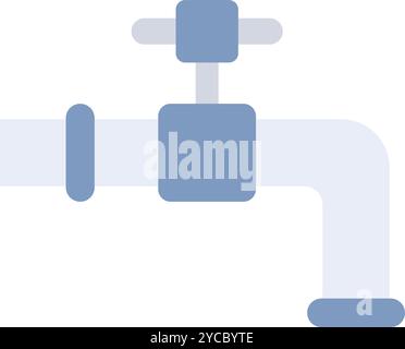 Water Tap icon vector image. Suitable for mobile application web application and print media. Stock Vector
