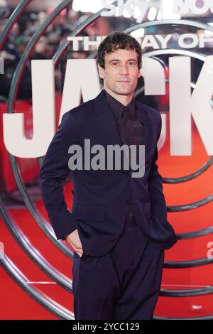 Nick Blood attending the Day of the Jackal UK premiere at Queen ...