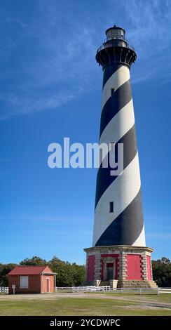 Cape Hatteras Lighthouse, Hatteras Island in the Outer Banks, North Carolina, USA Stock Photo