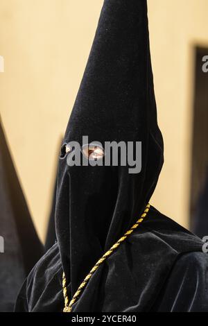 Zamora, Spain, April 7, 2023: Easter procession float during the Easter Week processions in Zamora, Europe Stock Photo