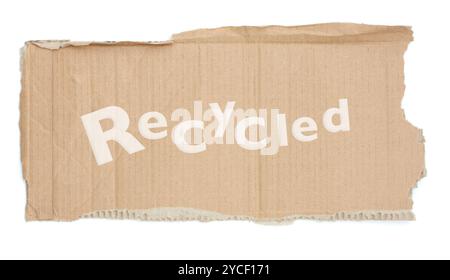 High res cardboard elements Stock Photo