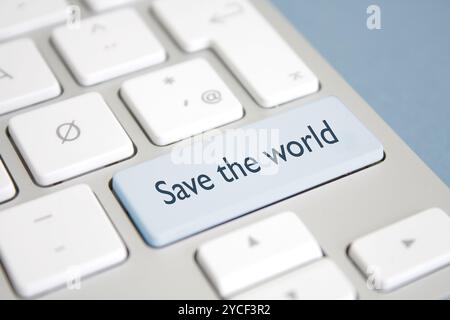 Save the world Stock Photo