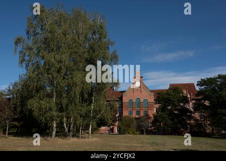 Friedenau Theological College, Seventh-day Adventist Church, Friedensau, Saxony-Anhalt, Germany Stock Photo