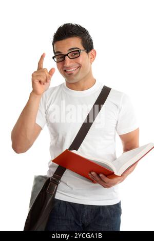 Student with question or answer Stock Photo