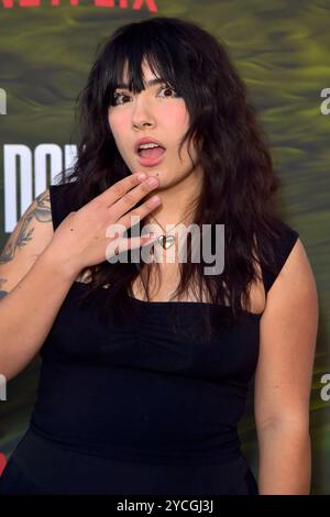 Monse Gutierrez bei der Premiere des Kinofilms Frankenstein im Academy Museum of Motion Pictures