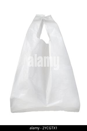 White plastic bag Stock Photo