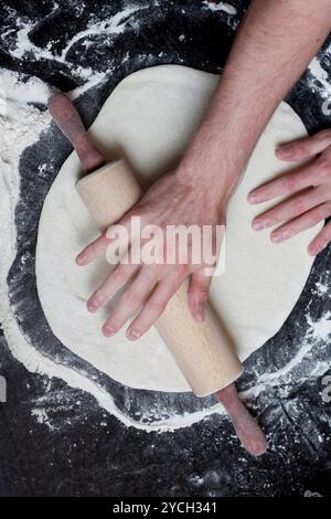 Rolling pin Stock Photo