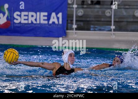 Anna Gual Rovirosa (SIS Roma) during SIS Roma vs GZC Donk, Waterpolo