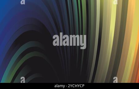 Abstract background featuring swirling, colorful stripes, Stock Vector