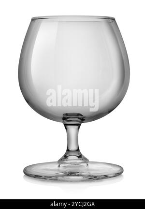 Brandy glass isolated Stock Photo
