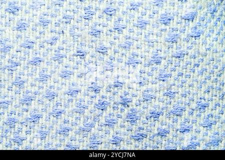 Woolen fabric with color blotches Stock Photo