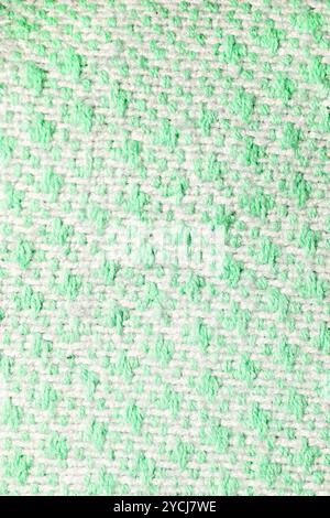 Woolen fabric with color blotches Stock Photo