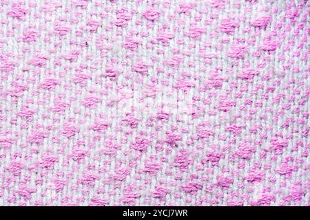 Woolen fabric with color blotches Stock Photo