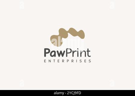 business logo design for related company organizations Stock Vector