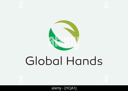 Global logo design vector editable Stock Vector