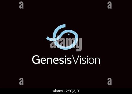 Eye care logo design vector editable Stock Vector