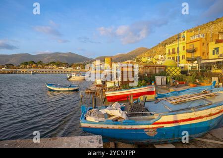 Mondello, Palermo, Sicily, Italy Stock Photo