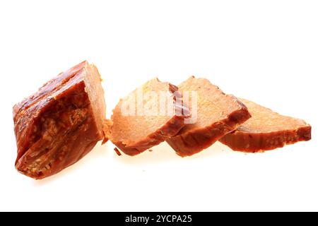 Rice cake zi ba on a white background Stock Photo