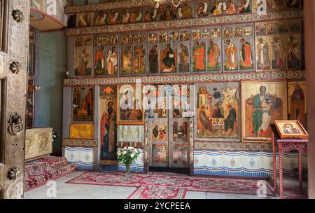 Interior of the St. Sophia Cathedral  in Veliky No Stock Photo