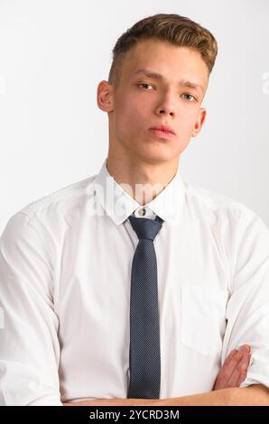 Young stylish businessman Stock Photo