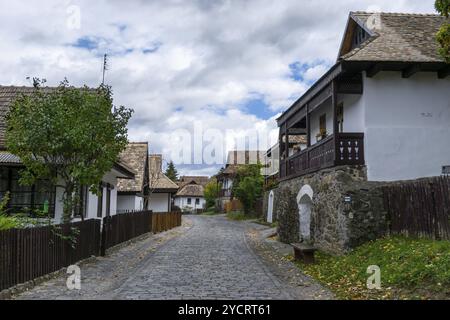 Holloko, Hungary, 3 October, 2022: view of the historic village center of Holloko, Europe Stock Photo