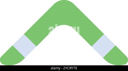 Boomerang icon vector image. Suitable for mobile application web application and print media. Stock Vector