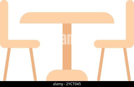 Chairs icon vector image. Suitable for mobile application web application and print media. Stock Vector