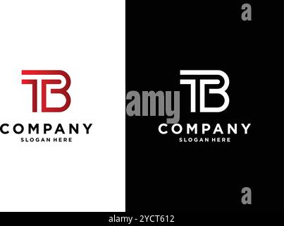 TB Creative Letter Logo Stock Vector
