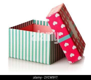 Gift box isolated Stock Photo