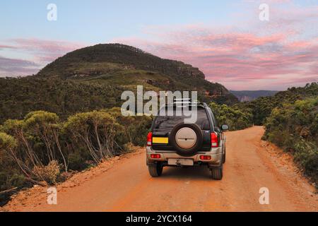 Exploring the Blue Mountains Australia Stock Photo