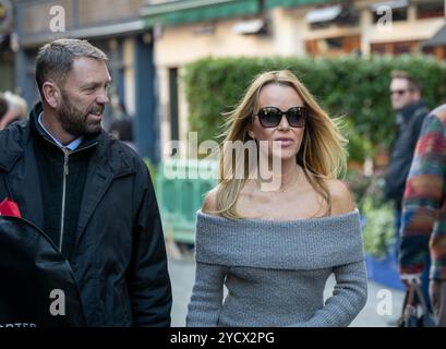 London, UK. 24th Oct, 2024. Celebrity radio presenters outside Global Radio London UK Credit: Ian Davidson/Alamy Live News Stock Photo