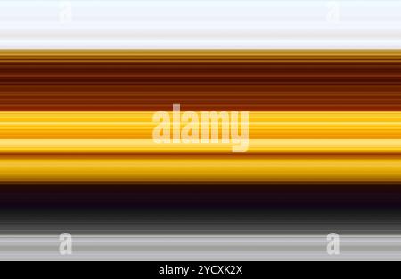 This image showcases a smooth gradient of warm-colored blurred straight lines ranging from dark to bright tones ideal for backgrounds. Stock Photo