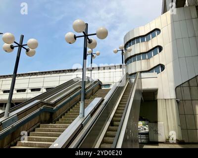 The ICC - Internationales Congress Centrum Berlin. Messedamm, Westend, Charlottenburg-Wilmersdorf, Berlin, Germany. 21st May 2023. Stock Photo