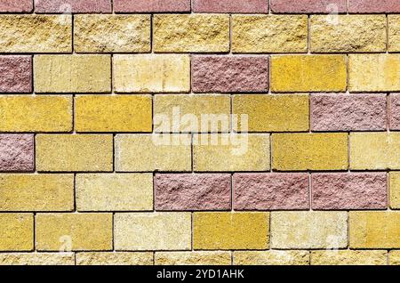 Solid stone wall as background texture Stock Photo