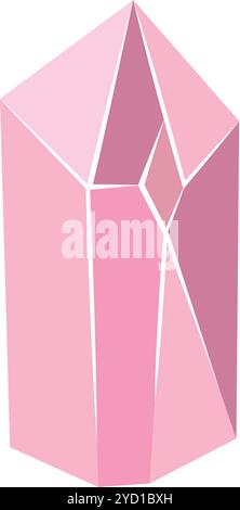Geometric colored crystal structure abstract Vector Stock Vector Image ...