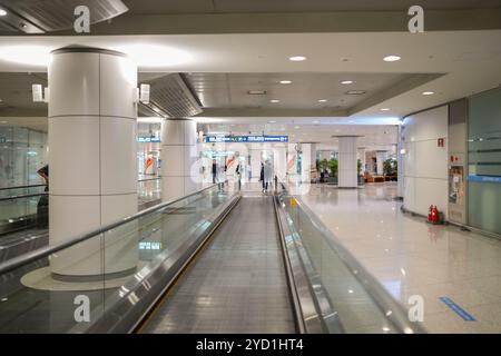 Head to Seoul's railway terminal at Incheon International Airport in Incheon, South Korea. October 9, 2024. Stock Photo