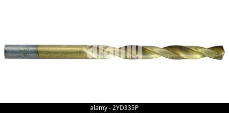 Isolated Grungy Drill Bit On A White Background Stock Photo