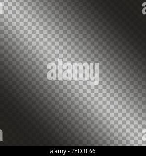 Diagonal gradient background. Smooth light effect. Checkered pattern. Stock Vector