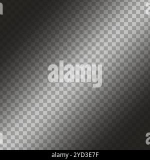 Diagonal gradient checkered background. Smooth light transition. Stock Vector