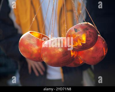 Halloween in central Brighton, England Stock Photo