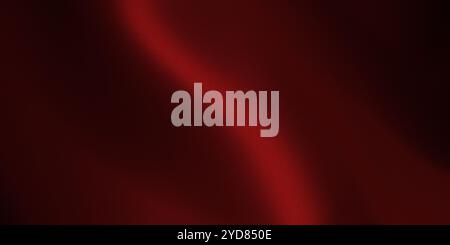 Red gradient background with a textured grain and a soft luminous effect Stock Photo