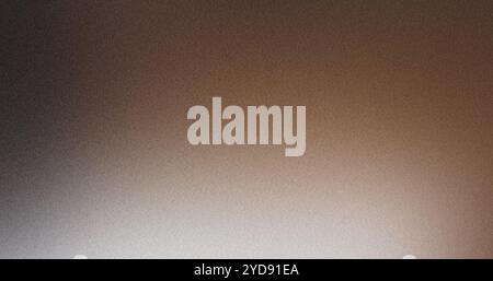 Grainy gradient background fading from brown to white Stock Photo